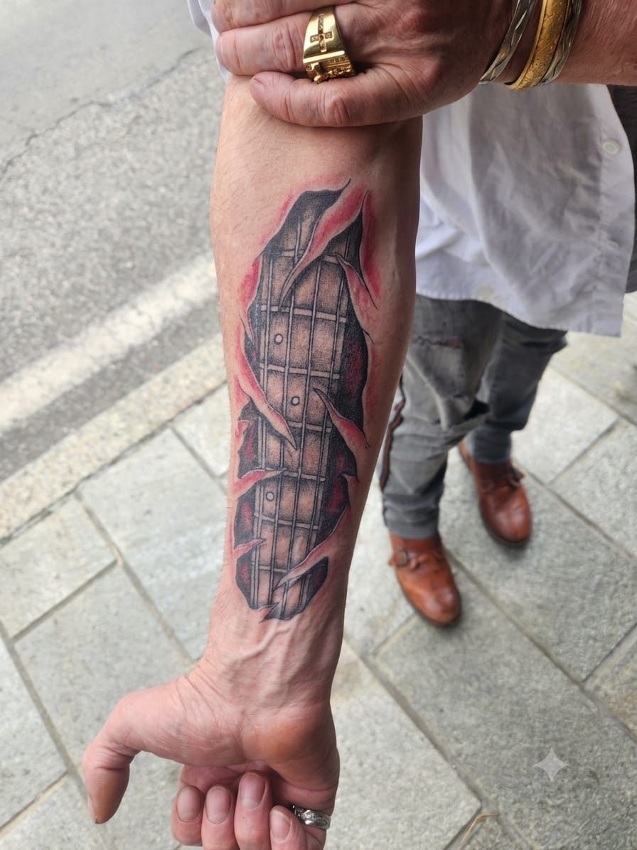 Tatouage pointillisme dot work réalisation nº86 — Black Chick Tattoo, studio de Tours-en-Savoie